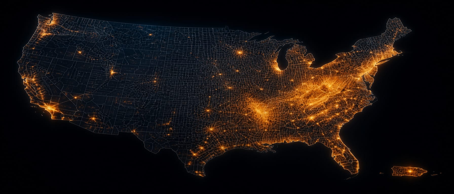 SCI county stress map visualization